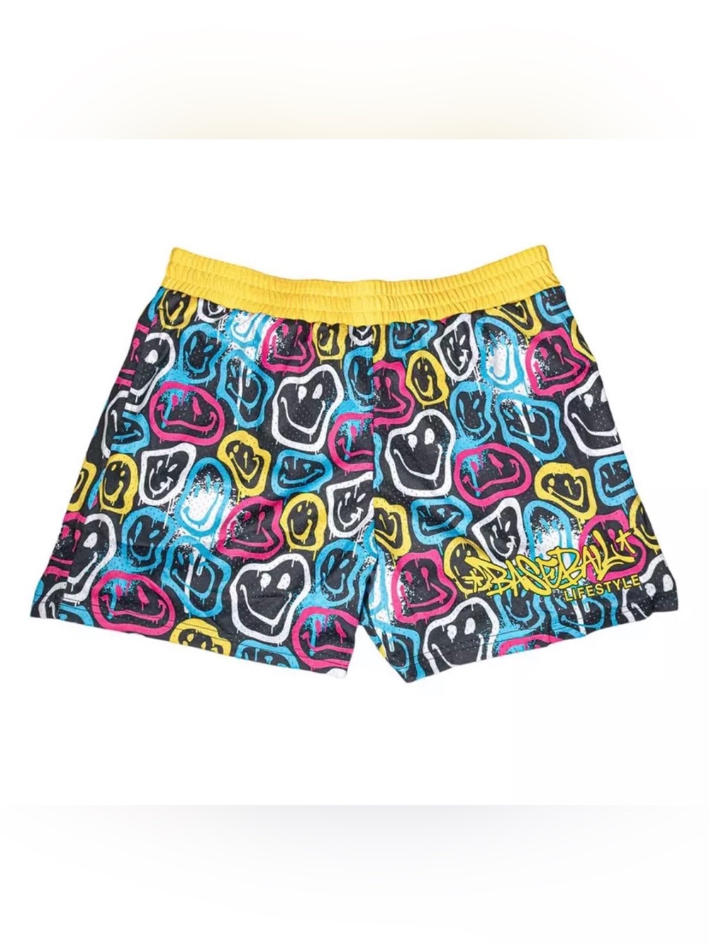 Baseball Lifestyle 101 Boys' 5” Graffiti Crown Shorts